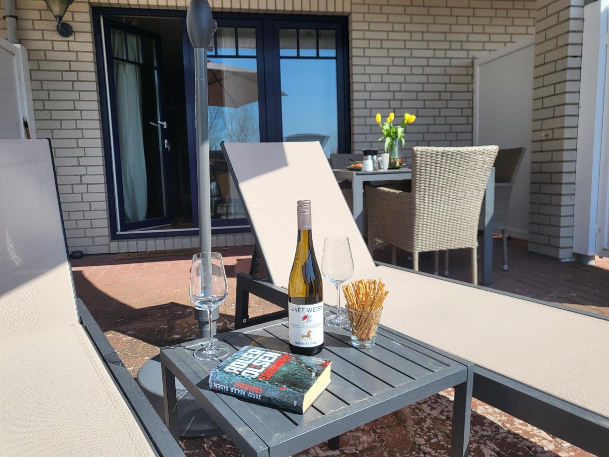 Ferienwohnung Deichglueck - Direkt Am Boehler Sandstrand Sankt Peter-Ording Buitenkant foto