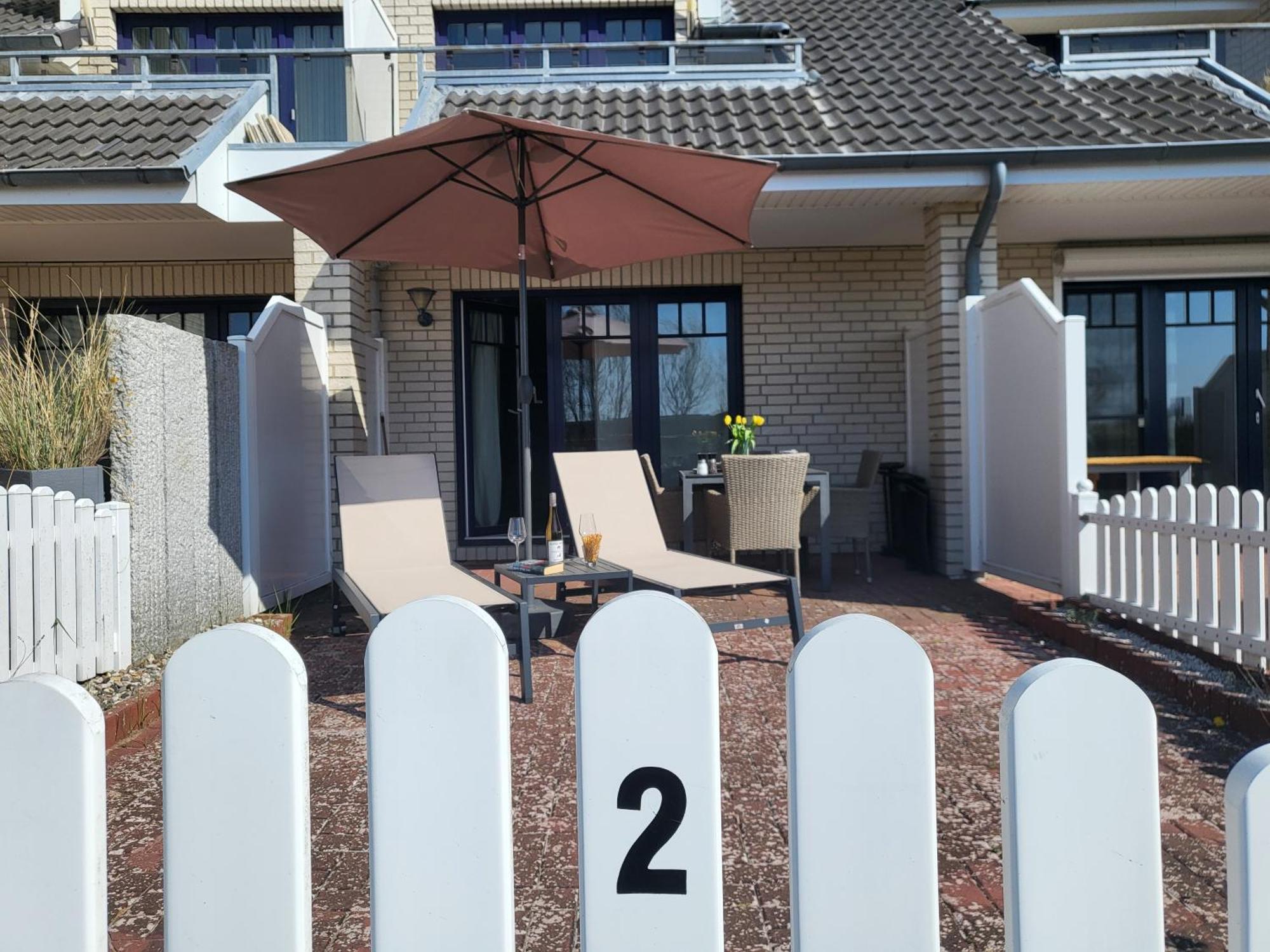 Ferienwohnung Deichglueck - Direkt Am Boehler Sandstrand Sankt Peter-Ording Buitenkant foto