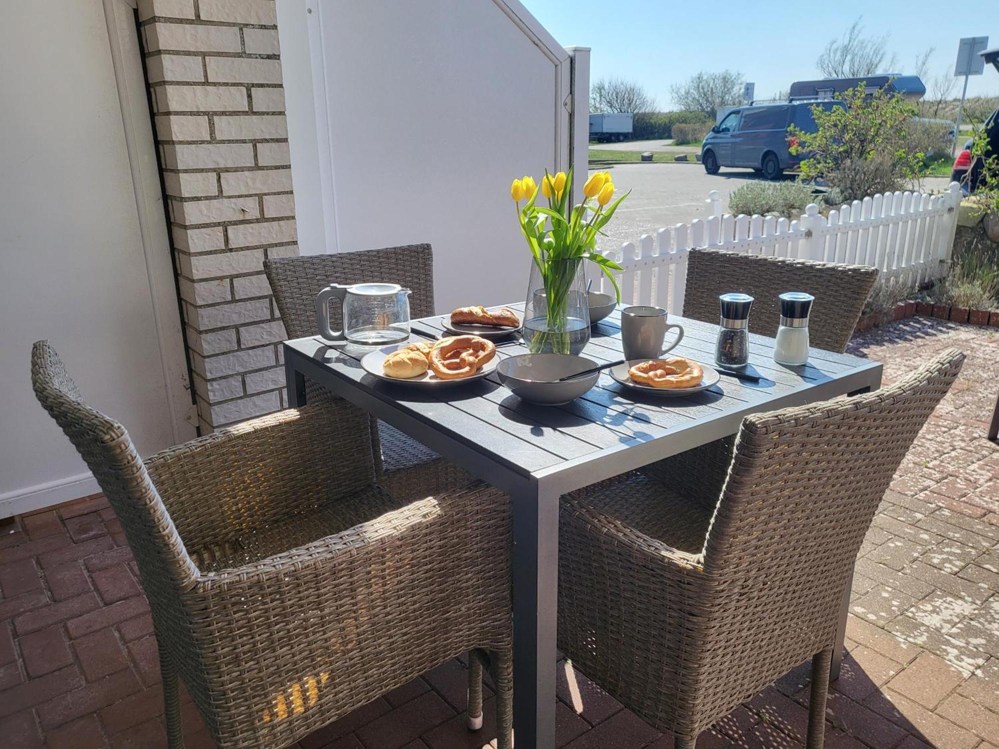 Ferienwohnung Deichglueck - Direkt Am Boehler Sandstrand Sankt Peter-Ording Buitenkant foto