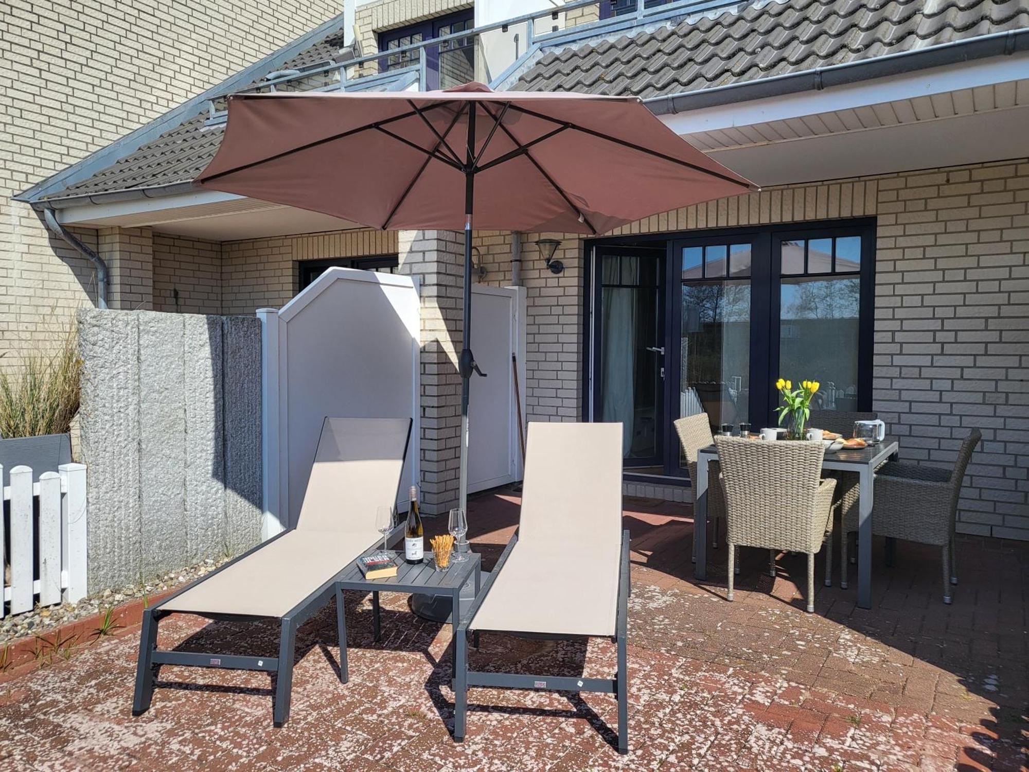 Ferienwohnung Deichglueck - Direkt Am Boehler Sandstrand Sankt Peter-Ording Buitenkant foto